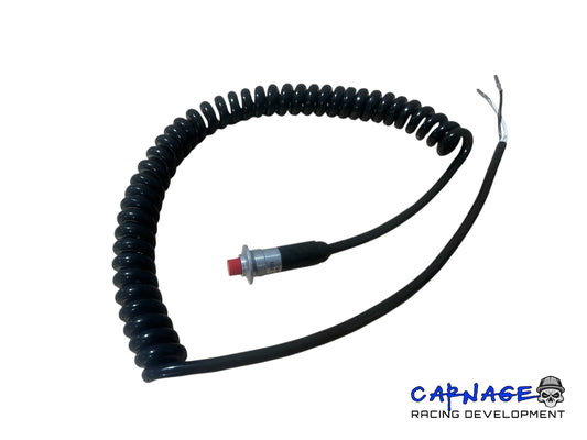 Spiral Corded Momentary Button