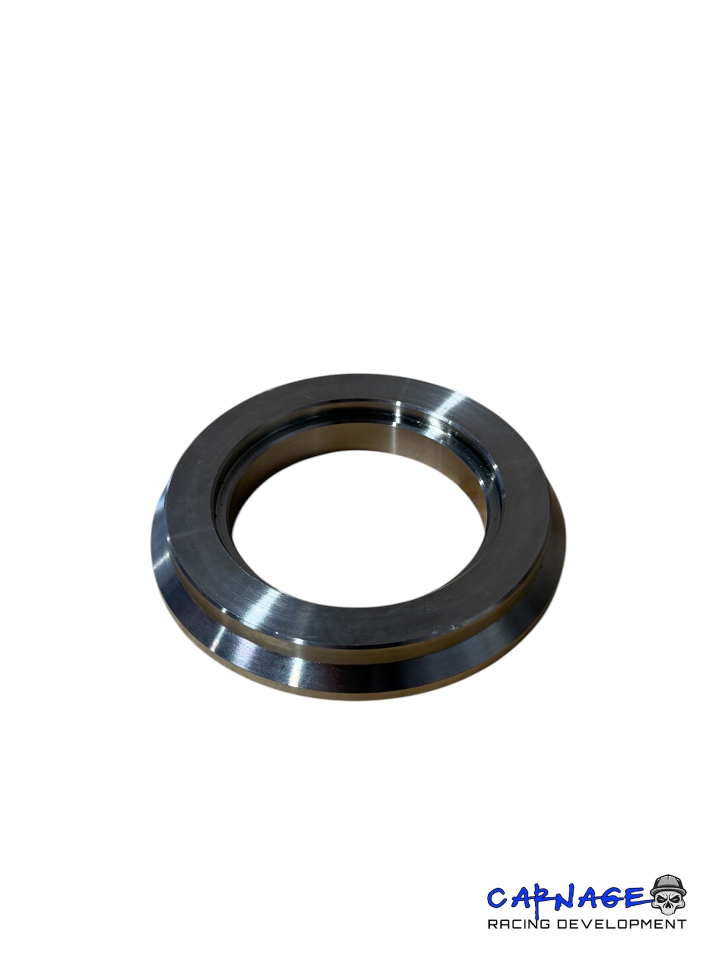 64/66 Stainless V Band Inlet Flange to SCH10 2"