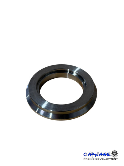 64/66 Stainless V Band Inlet Flange to SCH10 2"
