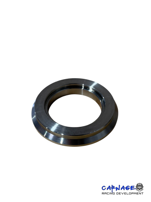 64/66 Stainless V Band Inlet Flange to SCH10 2"