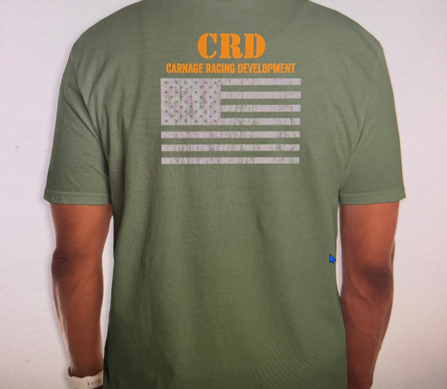 CRD OD Green America T Shirt